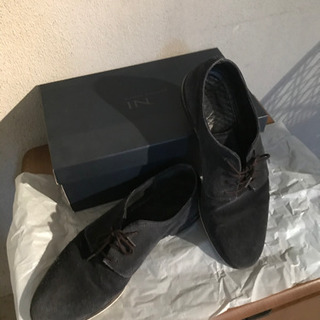 アルフレッドバニスター  スウェード　レザーシューズ！26.5