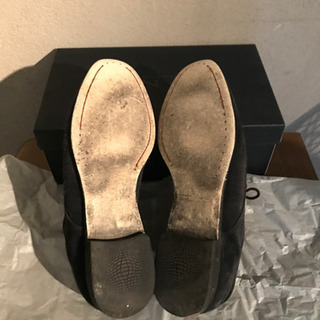 アルフレッドバニスター  スウェード　レザーシューズ！26.5の画像