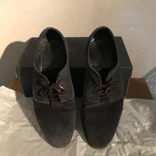 アルフレッドバニスター  スウェード　レザーシューズ！26.5の画像