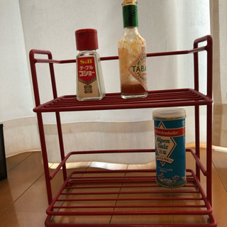 調味料ラックの画像
