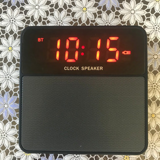 🍄Bluetooth Speaker Clock 