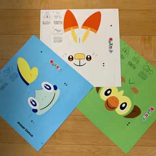 おまけ ミスド ポケモン ペーパーサンバイザー 