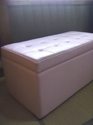 ⭐美品!!合皮ピンク収納ケース