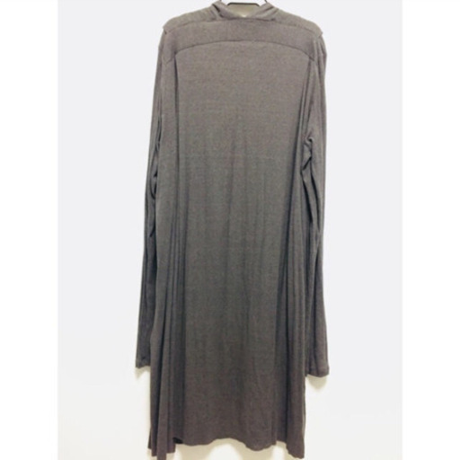 NILoS ニルズ JULIUS ユリウスドレープ変形ロングカーディガン