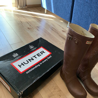 ハンター HUNTER レインブーツの画像