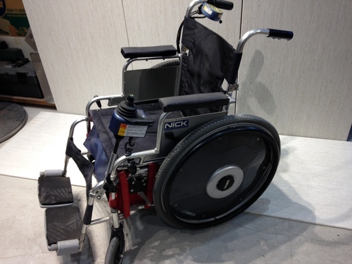 ■Z658■NICK 電動車椅子 バッテリー２個付属 充電器 車イス 折りたたみ 折り畳み 介護用品