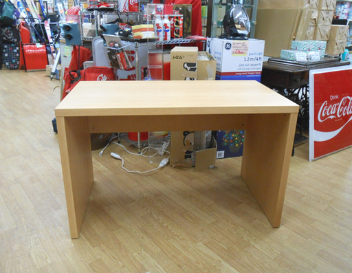 良品計画 デスク ブナ材 ナチュラル ブラウン 机 作業台 シンプル 無印 MUJI ☆ PayPay(ペイペイ)決済可能 ☆ 札幌市 清田区 平岡