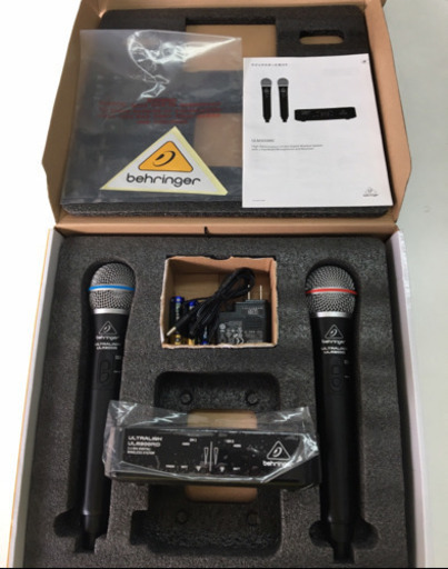 （取引中）ワイヤレスマイク 2本セット ベリンガー  2.4GHz
