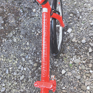 【値下中】キャプテンスタッグ　ギア付き　折り畳み自転車の画像