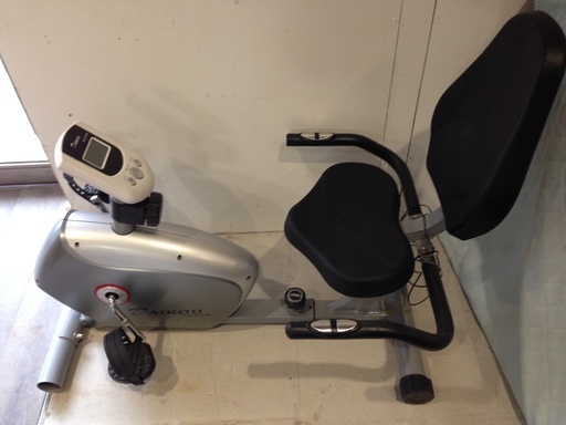 ★1230★ダイコー(DAIKO)　フィットネスバイク　電動マグネット式 　8段階負荷 リカンベントバイク 家庭用 DK-8304R