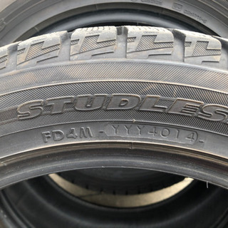（終了しました）[管678] ヨコハマ スタッドレス 215/50R17 中古4本セット　組み替え工賃込み（2014年製造）の画像