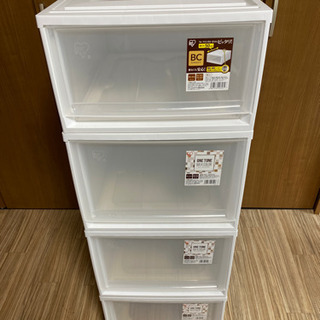 衣装ケース4個(白)