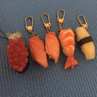 お寿司キーホルダー(根付け)