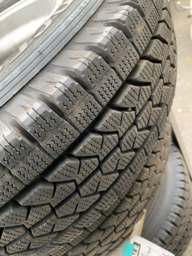 ブリジストン　165R13LT 4.5J 2015年　4穴　ブリザック　スタッドレス　
