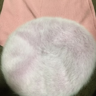 洋服　ベレー帽