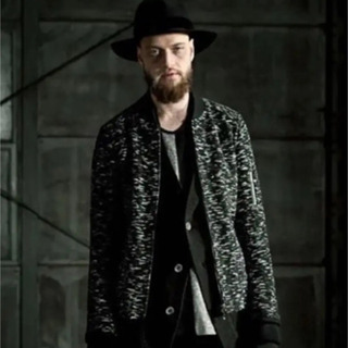 清春着用 表記サイズ人気のM OURET かすり染めMA-1の画像