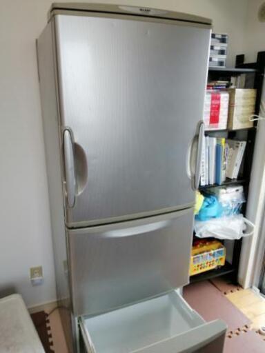 【ワンオーナー】シャープ345L 両開きドアの冷蔵庫