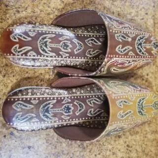 値下げ❗来客用　スリッパ&入れの画像