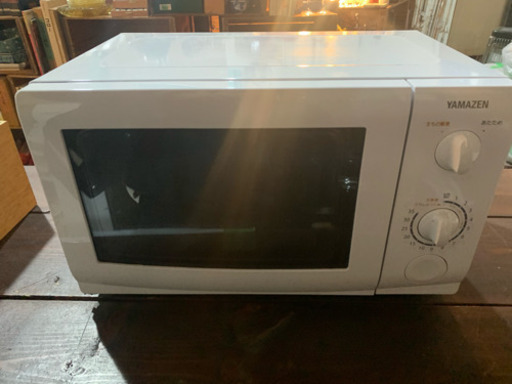☆YAMAZEN 電子レンジ MW-D196 動作確認済み 中古☆