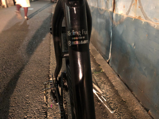 値下げ！HATTORI 自転車　国内メーカー　ミニベロ　6段変速　直接引き取りのみ