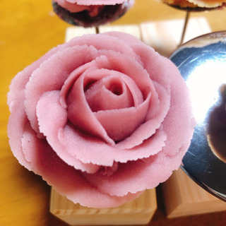 3／9(土)韓国餅ケーキ／餡フラワーケーキ作り体験🌹🌹の画像