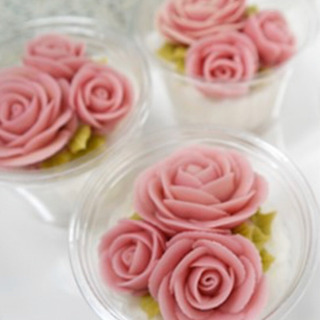 3／9(土)韓国餅ケーキ／餡フラワーケーキ作り体験🌹🌹の画像