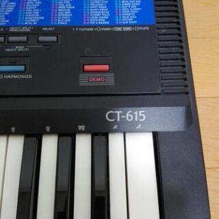 無料　訳有り　CASIO キーボード　TONE BANK CT-615の画像
