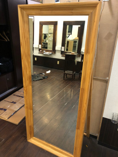 原宿の美容室で使用していた鏡です