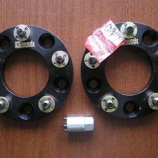 ◇取引終了 ウェッズ weds GEAR ワイドトレッドスペーサー厚み15mm 5H PCD114.3 P1.25 ☆専用アダプター付　キックスKYO-EI協永産業 Kics