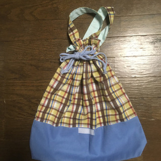 🧸体操着袋(チェック柄)入園入学準備に❣️
