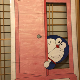 ドラえもん　顔出しパネルの画像