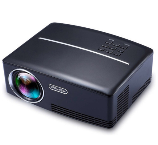 【美品】再募集！高輝度LEDプロジェクター HDMI対応 多メディア対応機種！