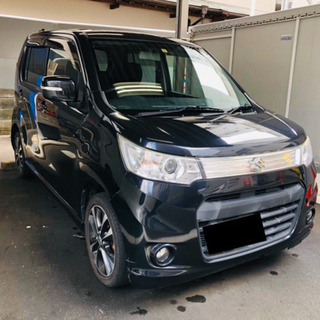 (交渉中)【美車】最終値下げ!!ワゴンRスティングレーターボ　黒