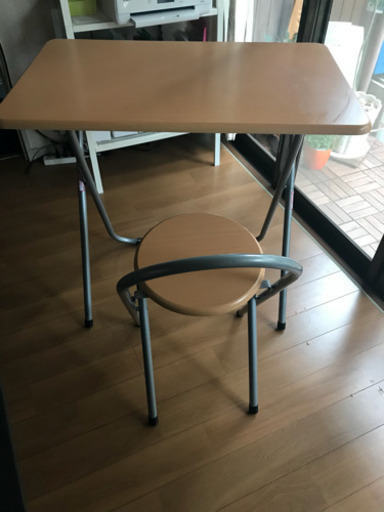 折りたたみテーブルセット