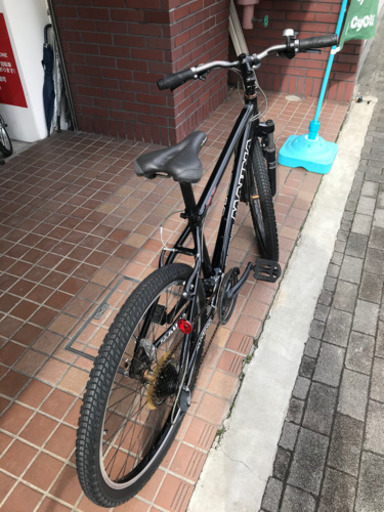 26×2.10MTB　3×7段変速　アルミフレーム　ブラック