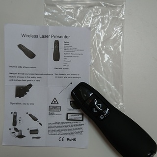 【新品未使用】赤色レーザーポインター/プレゼンターの画像