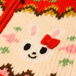 🌸ミキハウス　うさこベスト90の画像
