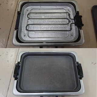 タイガー魔法瓶製ホットプレート　CPV-A130　平型プレートのみの画像