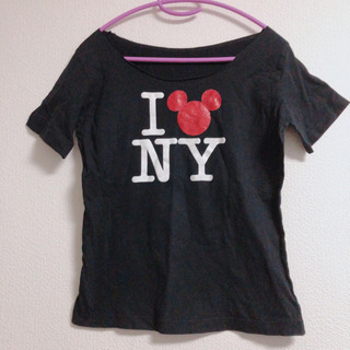 I♡NY ミッキー ロゴTシャツ【1月末まで】