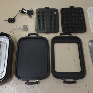 タイガー魔法瓶製ホットプレート　CPU-A131　丸洗いＯＫ！３通り可の画像