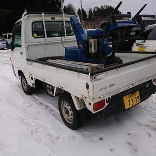 御成約頂きました❗青森サンバー4WD軽トラ！車検取り立て早い者勝ち！の画像