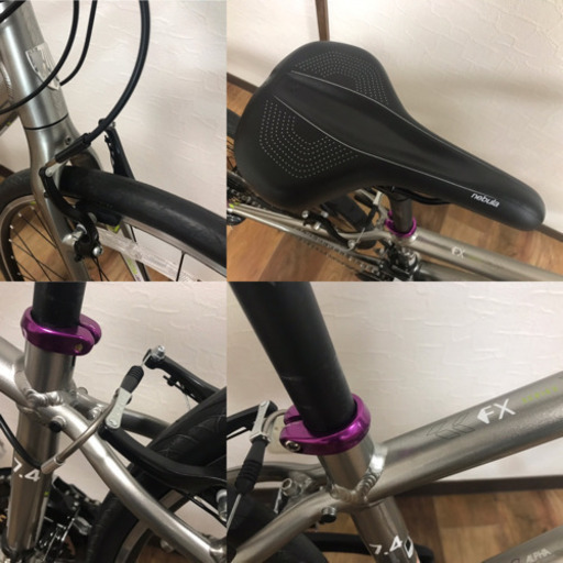 美車 TREK トレック 7.4FX WSD クロスバイク 3×9S カーボンフォーク 小さめ