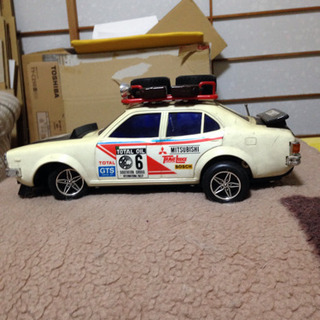 アルプス社製 三菱A73ランサー サザンクロス・ラリー仕様完成モデルカーの画像