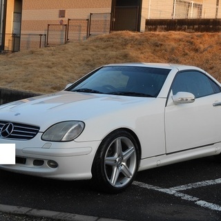 H13　SLK320　本革シート　純正アルミ　社外マフラー　ET...