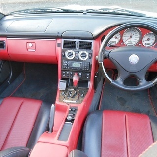 H13　SLK320　本革シート　純正アルミ　社外マフラー　ETC　車検2年4月　14370の画像