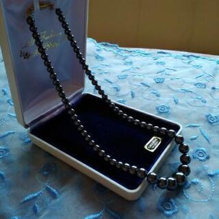 黒パールネックレス(未使用)の画像