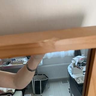 【今週末で処分します！】姿見の鏡の画像