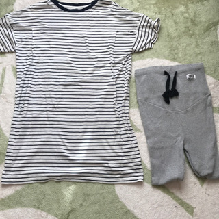 マタニティパジャマ　授乳口付きM〜Lサイズの画像