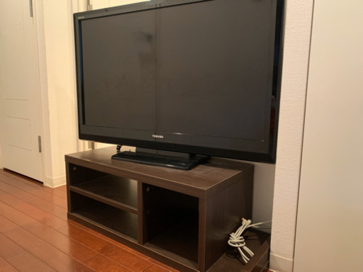 東芝 40型 液晶カラーテレビ、テレビ台セット