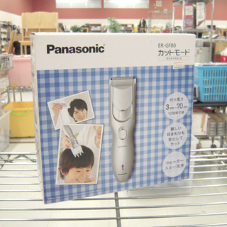 新品 パナソニック カットモード 電動バリカン シルバー ER-...